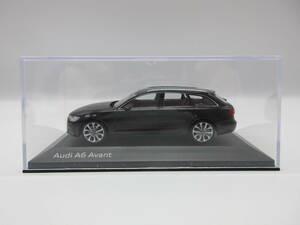 1/43 アウディ Audi 4代目A6 Avant　A6アバント　ディーラー特注 ミニカー　ブラック