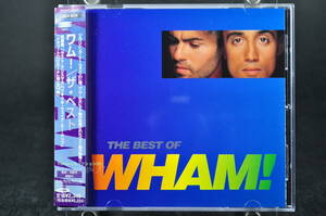 リマスター盤 帯付 ベスト盤☆ ワム! ザ・ベスト / THE BEST OF WHAM! 廃盤■97年盤 14曲収録 CD ベストアルバム 国内盤 ESCA-6879 美品!!