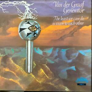 英CHARISMA盤LP！Van der Graaf Generator / The Least We Can Do Is Wave to Each Other (69年録音の2nd) 1982年 CHC-5 Peter Hammill