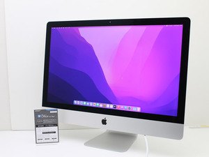 大画面27インチ Retina 5K iMac 27-inch,Late 2015 MK462J/A Core i5 6500 3.2GHz メモリ 32GB FusionDrive 1TB Radeon R9 M380 2GB N76T