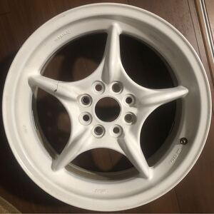 ジャンク 無限　RNR 白 1個 アルミホイール ホンダ 15×6、5J