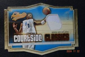 Tracy McGrady 2003-04 Fleer Authentic Courtside Classics Game-Used + Courtside Classics ※2枚組