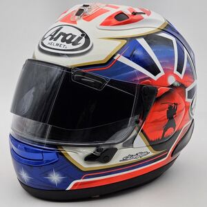 ARAI RX-7X PEDROSA SAMURAI SPIRIT BLUE アライ ペドロサ サムライ スピリット ブルー RX7X Lサイズ (59-60cm) 