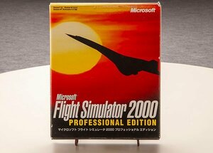 Microsoft Flight Simulator2000 PROFESSIONAL EDITION マイクロソフト ジャンク品 MAT6130