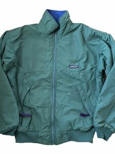 ★★★92年製 patagonia パタゴニア シェルドシンチラジャケット S ハンターグリーン★★★