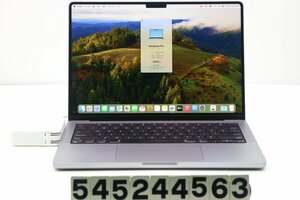 Apple MacBook Pro A2442 2021 スペースグレイ Apple M1 Max/64GB/1TB(SSD)/14.2W/(3024x1964)/macOS Sonoma 【545244563】