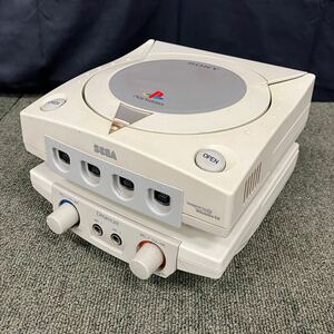 $【売り切り】SEGA セガ Dreamcast＋セガカラセット HKT-3000/HKT-4300 ドリームキャスト レトロゲーム機 周辺機器 現状品