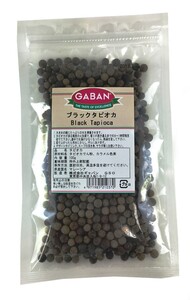 タピオカ ブラック 100g GABAN 6mmサイズ 洋菓子材料 ハウス食品 香辛料 業務用 キャッサバ芋 製菓材料 ドリンク