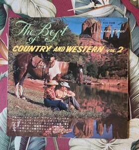 V.A. COUNTRY AND WESTERN vol.2 LP 寺本圭一 対中俊彦 原田実 1964年 SJV-36