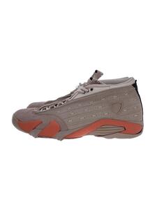 NIKE◆AIR JORDAN 14 LOW SP_エアジョーダン 14 ロー SP/29cm/BEG