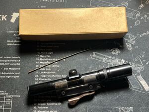 MGC 純正 オリジナル コルト M16E1 M16 CAR-15 コマンド モデルガン 用 スコープ マウント