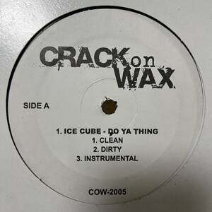 CRACK ON WAX 2005 HIP HOP