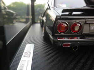 絶版！少難あり IG 1/18 日産 NISSAN スカイライン Skyline ジャパン JAPAN 前期型 C210 BLACK 1079 イグニッションモデル