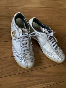 〈 MERRELL 〉メレル　レディース　スニーカー　ウオーキングシューズ　SPRINT SPIN CUTTER SILVER レザー　Used品