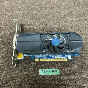 GK 激安 GB-365 グラフィックボード GIGABYTE NVIDIA GTX750Ti GDDR5 2GB [GV-N75TOC-2GL] 認識.画像出力のみ確認 中古品 同梱可能