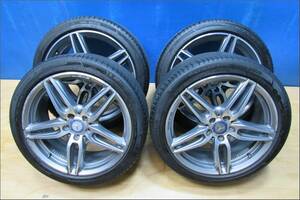 ★★5825★★MICHELIN 245/40・275/35R19・夏タイヤ・AMG 8J×19・ET43/9J×19・ET49・穴5・PCD112・ベンツ純正アルミホイール4本★★