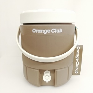 未使用品 象印 Orange Club DTB-10 10L ウォータージャグ スポーツ アウトドア ブラウン系 その他