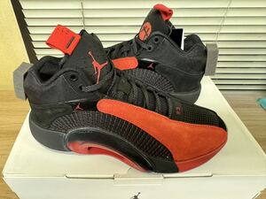 Nike Air Jordan XXXV Warrior Black University Red Cement Greyナイキ エアジョーダン35 ウォーリアー ブラック 八村塁　25.5 DA2625-600