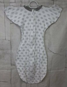 15 00388 ☆ SwaddleDesigns スワドルデザインズ スワドルサック タイニーアロー 七分丈 コットン 3-6か月 SD-702BK-M【USED品】