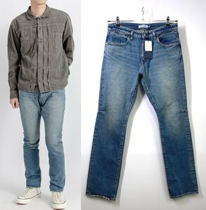 【22AW 新品 定価3.9万円】nonnative ノンネイティブ DWELLER 5P JEANS 02 COTTON 13.5oz DENIM STRETCH VW ストレッチデニムパンツ 2 加工