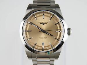 【USED/A】LONGINESロンジン■コンクエストL37204626■シャンパンゴールド