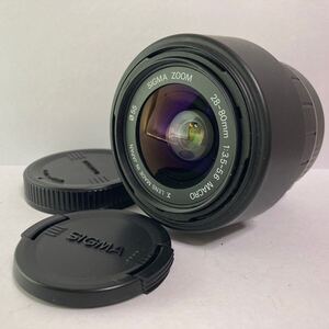 ★訳あり実用品★シグマ SIGMA ZOOM 28-80mm F3.5-5.6 MACRO CANON＃038