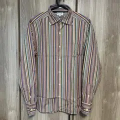 paul smith ポールスミス マルチストライプシャツ