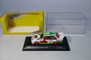 即決！BMW M3 Belgin Procar 1993 1/43 スケール ミニカー 1台 綺麗！数量限定品 ゼッケンNo 7