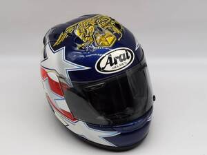 Arai アライ RX-7 RR5 EDWARDS NAVY エドワーズネイビー RX-7 RV フルフェイス ヘルメット Lサイズ