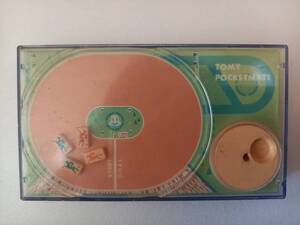 昭和レトロ 日本製 トミー ポケットメイト 競馬 ダービー レース 1975 TOMY POCKETMATE ゲーム　当時物 可動確認済み