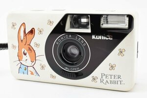 ★美品★ コニカ Konica K-MINI PETER RABBIT ピーターラビット コンパクトフィルムカメラ ★ストラップ★ #1245 #8070 #B88