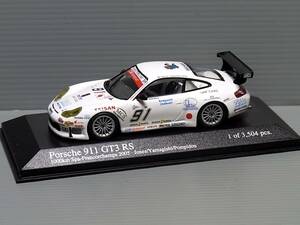 1/43　　ミニチャンプス　　ポルシェ911　ＧＴ３　ＲＳ　　2005年