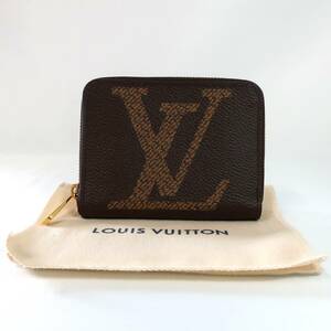 LOUIS VUITTON ルイヴィトン ヴィトン ジッピーコインパース M69354 モノグラム ジャイアント Monogram 小銭入れ 財布 ブラウン レザー