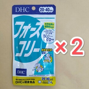 DHC　フォースコリー　20日分(80粒入) × 2袋