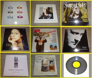 M People LP + Swing Out Sister LP + Marc Almond LP + Dina Carroll LP + Phil Collins 12