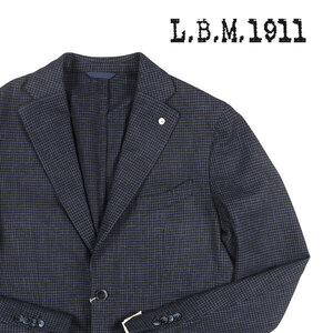 【Winter Sale ～1/19】 L.B.M.1911（エルビーエム） ジャケット 2837 ネイビー x ブルー 48 【W22591】