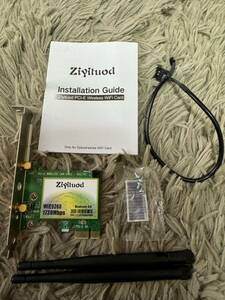 Ziyituod AC1200Mbps WiFi 無線LANカード bluetooth