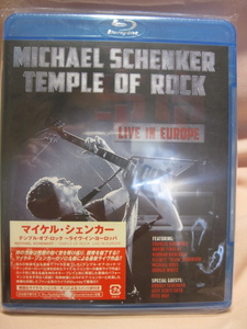 Blu-ray マイケル・シェンカー テンプル・オブ・ロック ライヴ・イン・ヨーロッパ