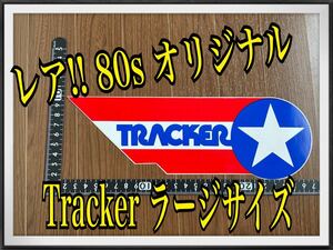 レア!! 80s オリジナル Tracker Trucks トラッカー ラージサイズ ステッカー 新品 デッドストック Santa Cruz powell dogtown zorlac Alva