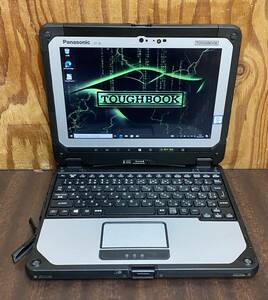 ★★使用時間3220h タッチパネル搭載 TOUGHBOOK CF-20/i5-7Y57/SSD256GB/メモリ4GB/FULL HD/カメラ/タッチパネル