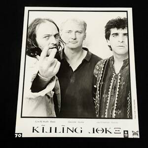 KILLING JOKE キリング・ジョーク　 アルバムPandemonium用プロモ写真　１９９４年