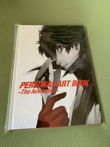 【新品レア未使用】PS4 PERSONA5 ART BOOK-The Aesthetics- ペルソナ5 アートブック 20th anniversary 特典アニバーサリーエディション