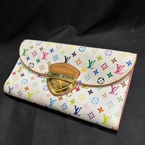 CAM097H LOUIS VUITTON ルイヴィトン 長財布 ポルトフォイユウジェニ M60053 モノグラムマルチカラー ホワイト系