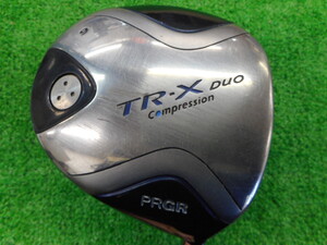 3＃７３６　【ＰＲＧＲ】ＴＲ-Ｘ ＤＵＯ　１Ｗ／ロフト：９°　フレックス：Ｍ-４６(ＳＸ)　シャフト：純正シャフト【小樽店】＃