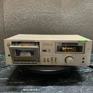 MYM11-464 激安 Technics RS-M22 STEREO CASSETTE DECK 通電OK 中古現状品 ※3回再出品で処分