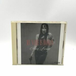 アン・ルイス「MY NAME IS WOMAN」ANN LEWIS 1989年【良品/CD】 #8708