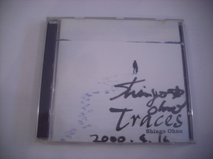 ●サイン入り自主制作CD　SHINGO OHNO / TRACES BER-0001 西海孝 ◇r210504