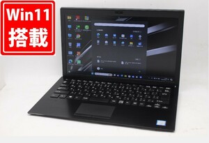 中古 フルHD 13.3型 SONY VJPG11C11N Windows11 八世代 i5-8250U 8GB 256GB-SSD カメラ 無線 Office付 中古パソコンWin11 税無 管:1117m