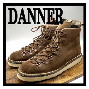 DANNER [ダナー] D4110 ブーツ マウンテンブーツ アウトドア レースアップ スエード グレージュ US7.5 25.5cm アメカジ ワーク サイドゴア