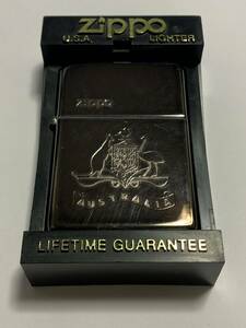 1994年 ブラックニッケル　オーストラリア　　ZIPPO　未使用　本体のみ